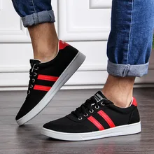 2017 European fashion canvas shoes of high quality new male high help color matching casual shoes Two stripes men shoes N009