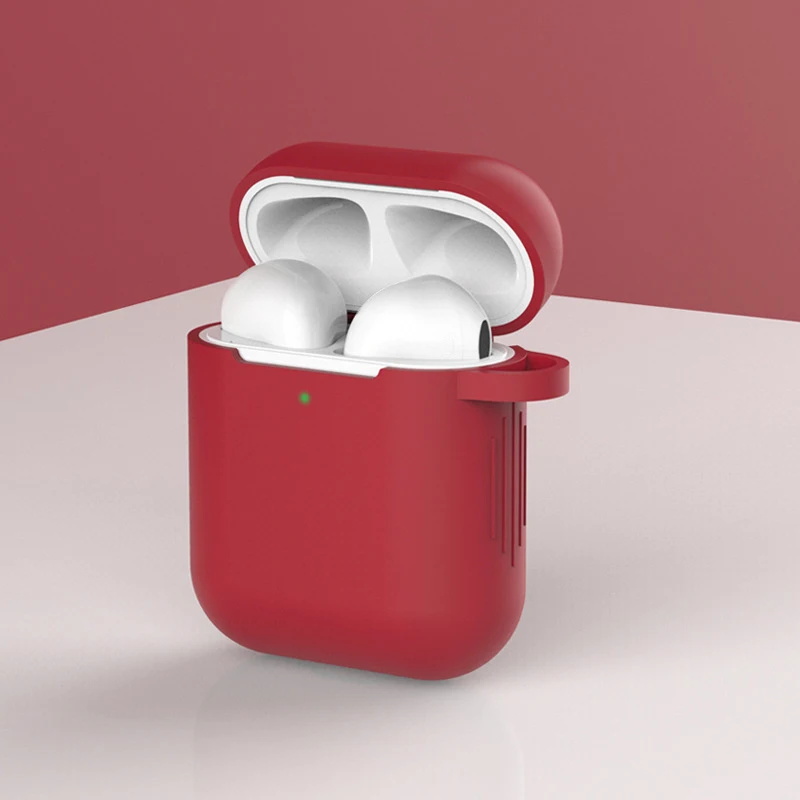 Ультратонкий чехол для Air Pods, мягкий силиконовый чехол для Airpods, противоударный защитный чехол для Airpods, чехол для наушников