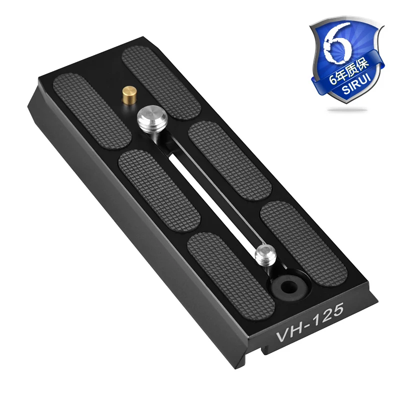 

Sirui New Quick Release Plate For Digital SLR Cameras Ball Heads International Standard Screws Safe Fast Set QR Plate VH-125