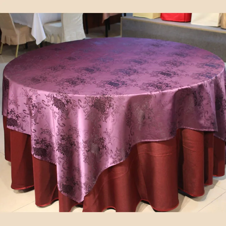 European hotel cloth, waterproof jacquard cloth, hotel tablecloths