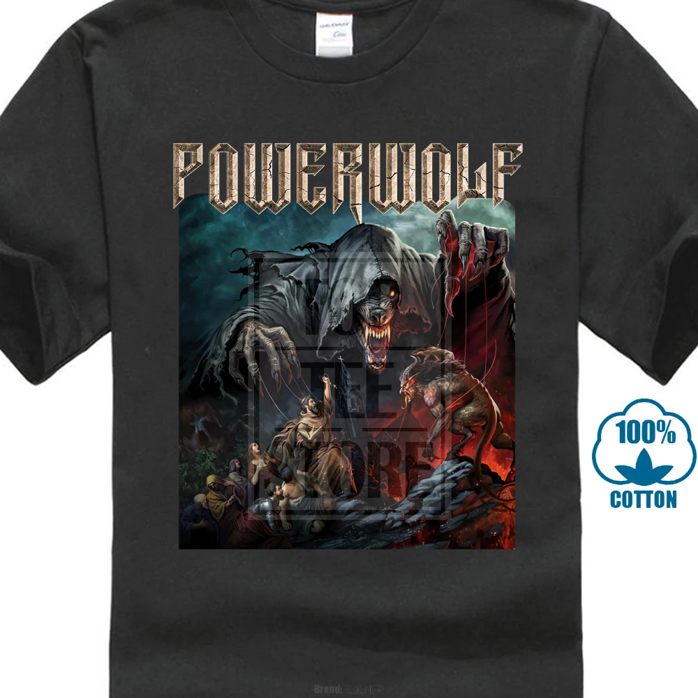 

T Shirt Powerwolf The Sacrament Of Sin New Different Size A Metal Nation Band