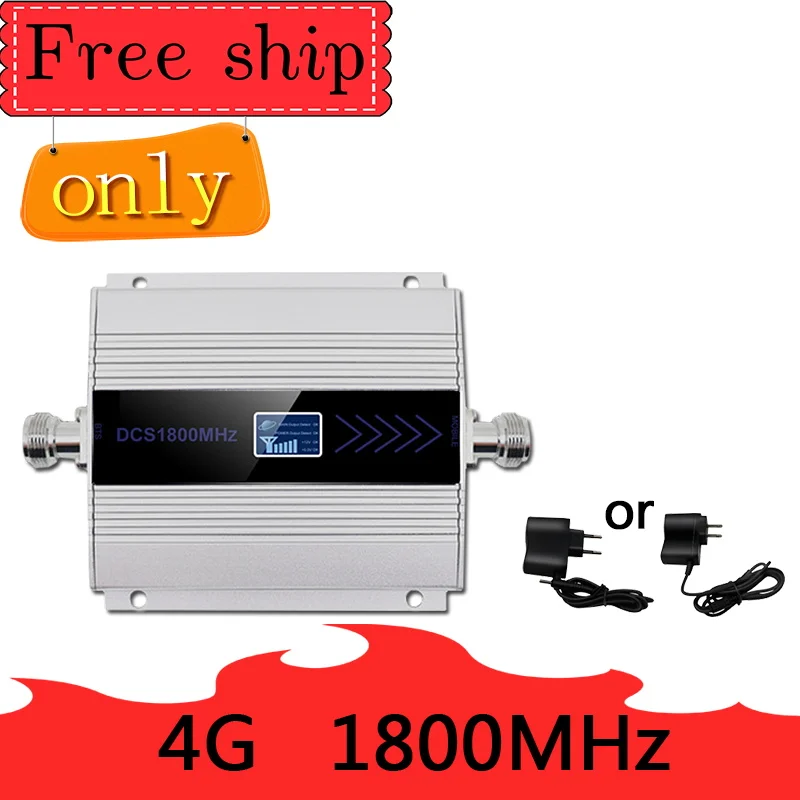 Comprar Gran oferta 4G LTE DCS 1800mhz repetidor de celular GSM 1800 60dB ganar teléfono móvil de GSM 2G 4G amplificador Banda 3