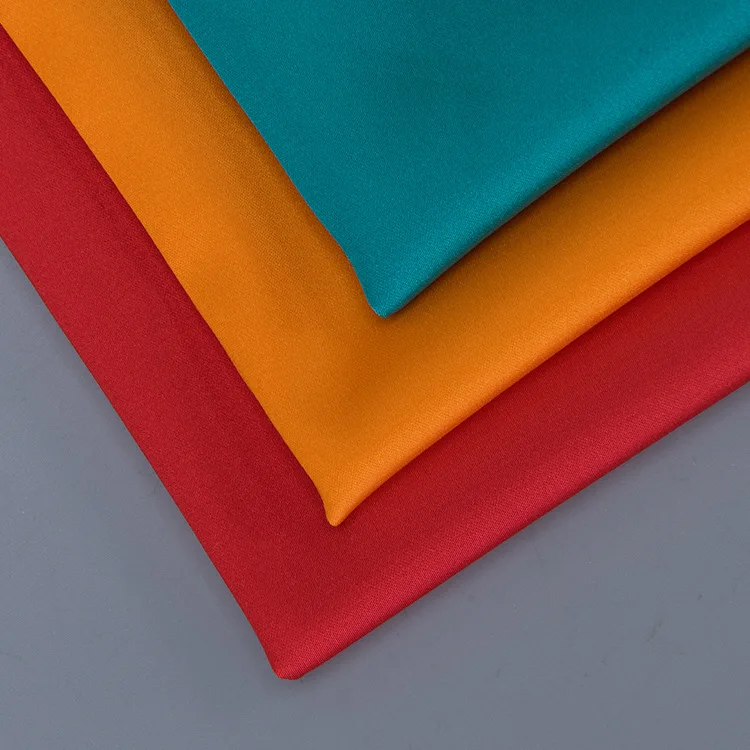 120cm * 1m / 89 Color Satin Fabric Suitable for Wedding DIY Pajamas Sling Shirt Comfortable Soft Satin Fabric
