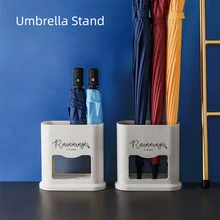 1PC Nordic Style Umbrella Stand Rack Umbrella Holder Plastic Organizer Indoor Home Office Decor Storage
