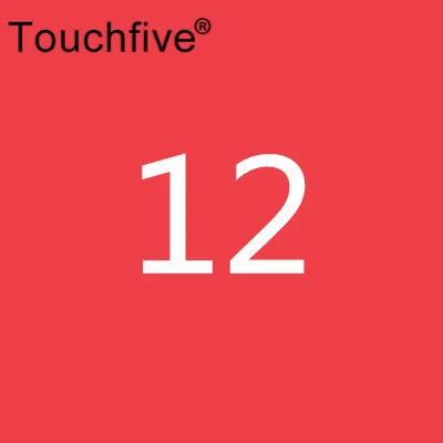 TOUCHFIVE дополнительные цвета соответствующие художественные маркеры кисти ручки для эскиза на спиртовой основе маркеры двойная голова манга Рисование ручки художественные принадлежности - Цвет: 12