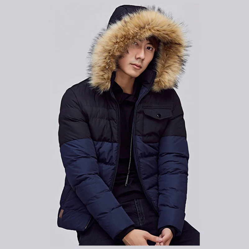 yellow padded jacket mens