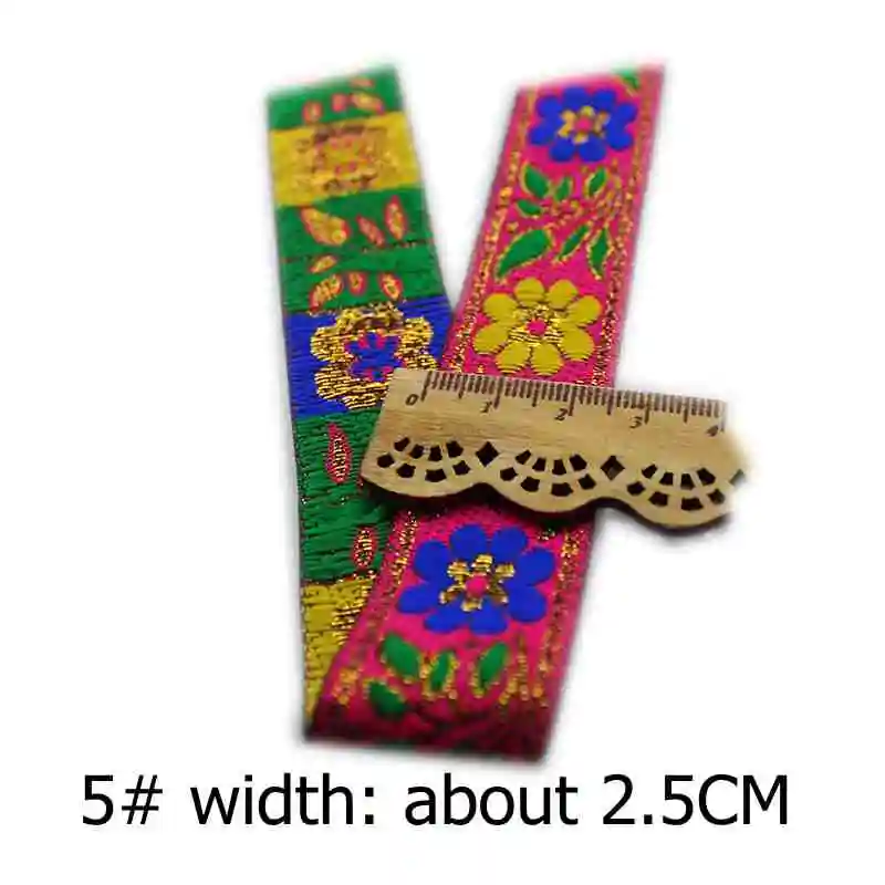 (Buy2get1) 5 ярдов/партия Этнические Племенные индийские аксессуары DIY Вышивка Ткань