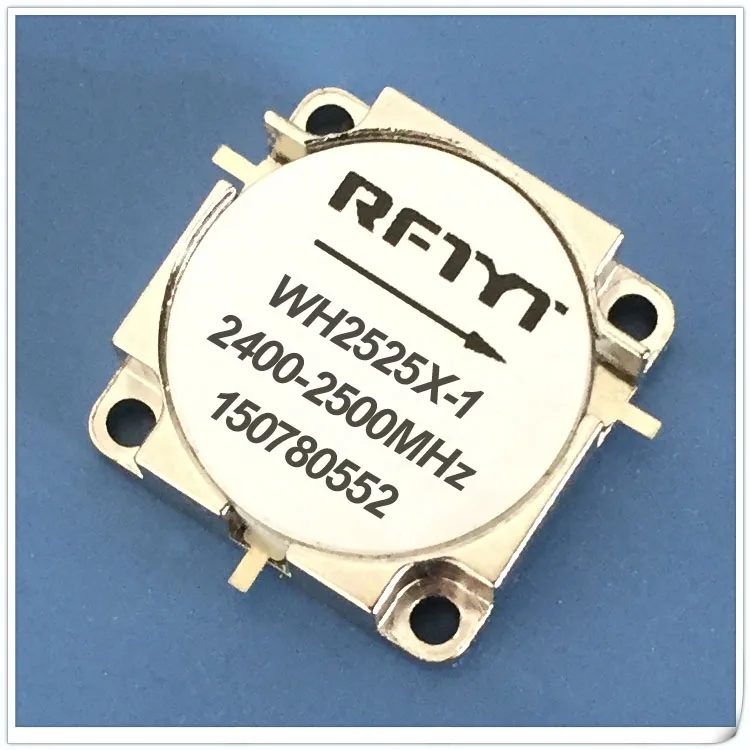 2400-2500 МГц RF микрополосный изолятор циркулятор 2,4 ГГц Изолятор циркулятор может быть настроен