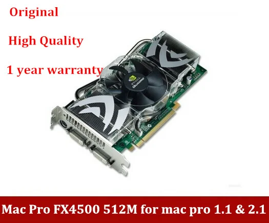 NVIDIA Quadro FX4500 PCIe 512 МБ видеокарта Для MacPro 2006-07 CAD/3D graphics 1 год гарантии |