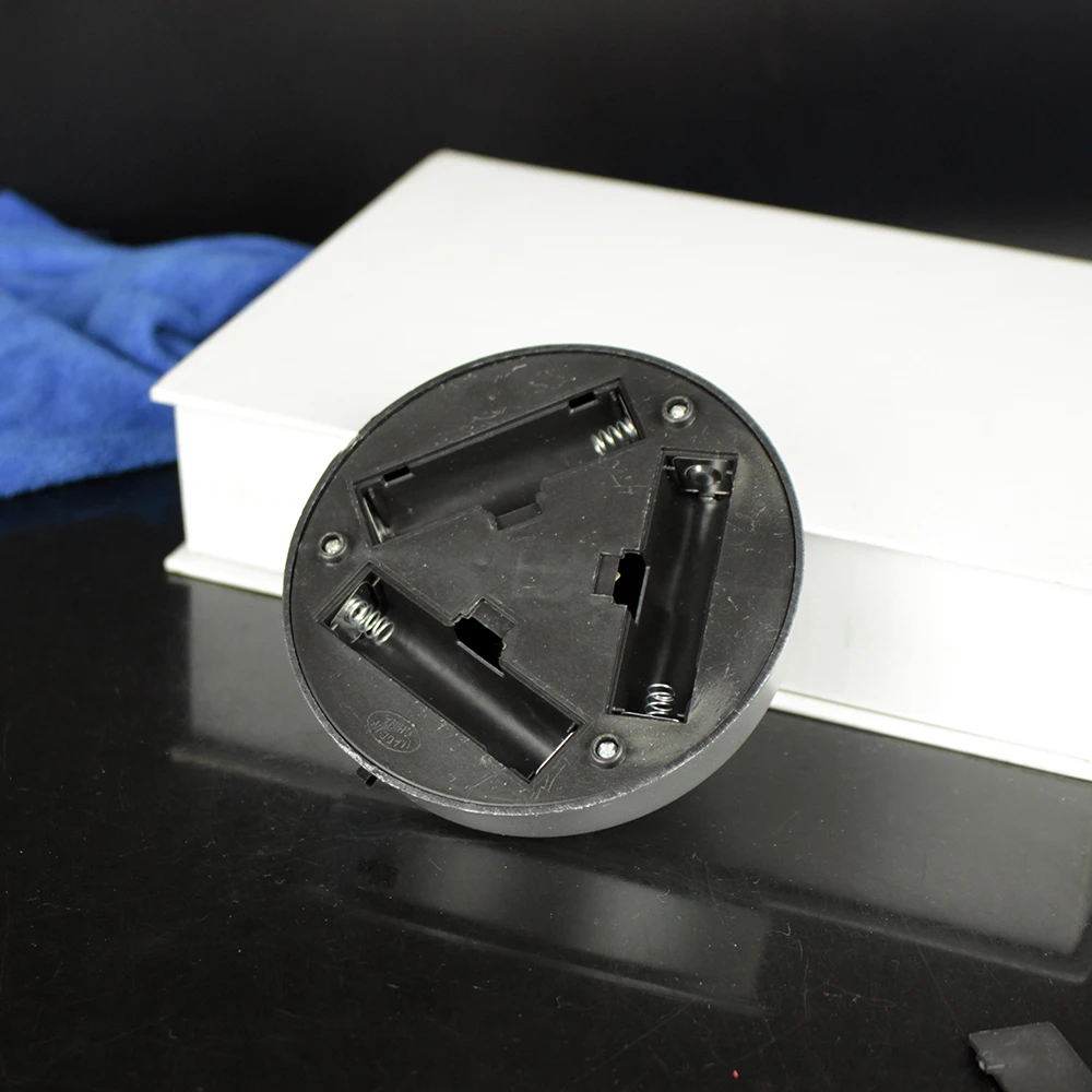 Круглый серебристый светодиодный пластиковый светильник 100 мм основа для