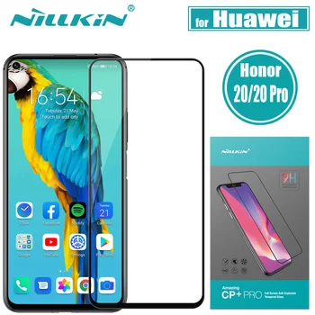 

Huawei Honor 20 Pro Tempered Glass Screen Protector Nillkin CP+Pro Full Cover Glass Film for Huawei Honor 20 20S Nova 5T