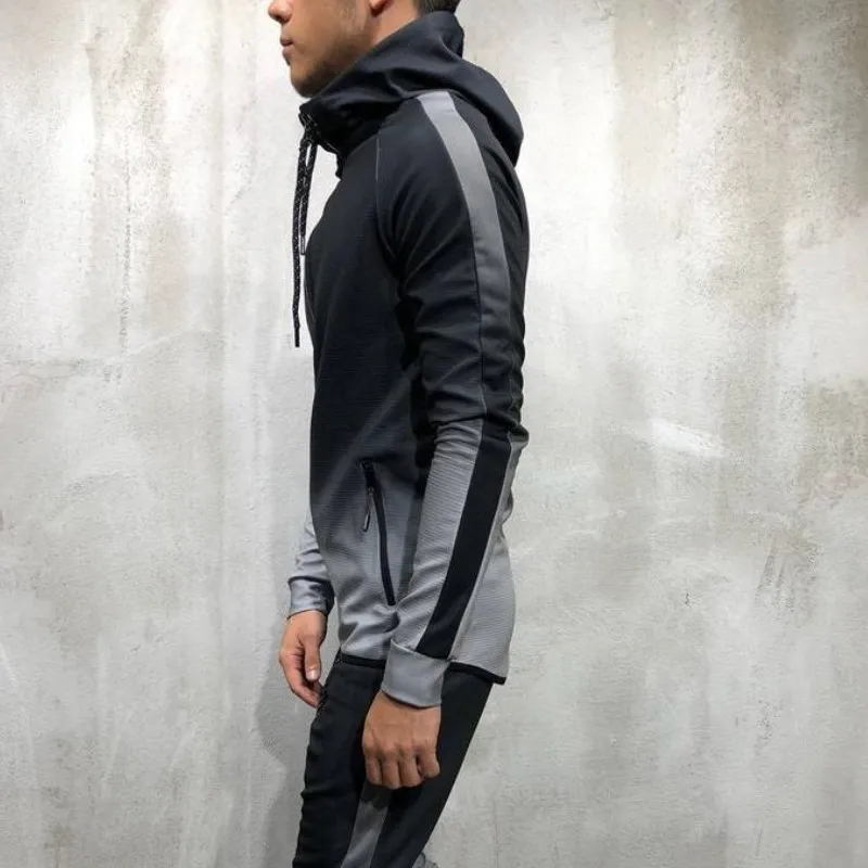 ZOGAA Men's Sportswear Two Piece Set Mens Casual Hooded Sports Wear Men's Tracksuit Training Sweat Suit Men Track Suit M-3XL ZOGAA Men's Sportswear Two Piece Set Mens Casual Hooded Sports Wear Men's Tracksuit Training Sweat Suit Men Track Suit M-3XL