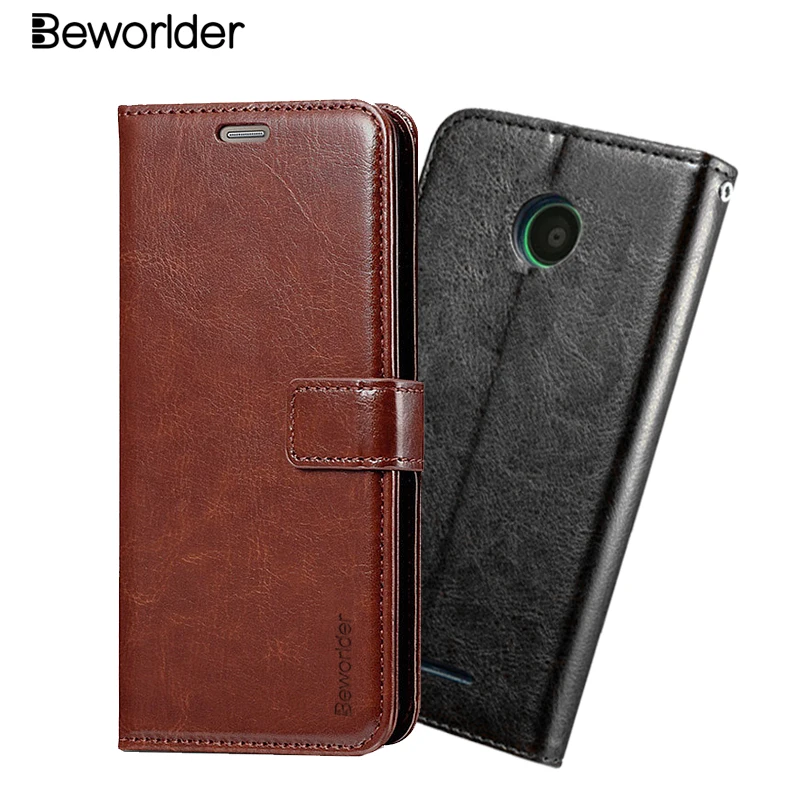 Beworld для Nokia Lumia 630 635 чехол искусственная кожа crazy horse откидная подставка фоторамка