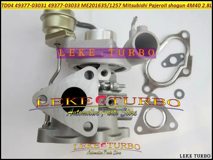 TD04-12T 49377-03031 49377-03033 ME201635 ME201257 Turbo Turbocharger For Mitsubishi Pajero II SHOGUN 2.8L TD 4M40 125HP (1)
