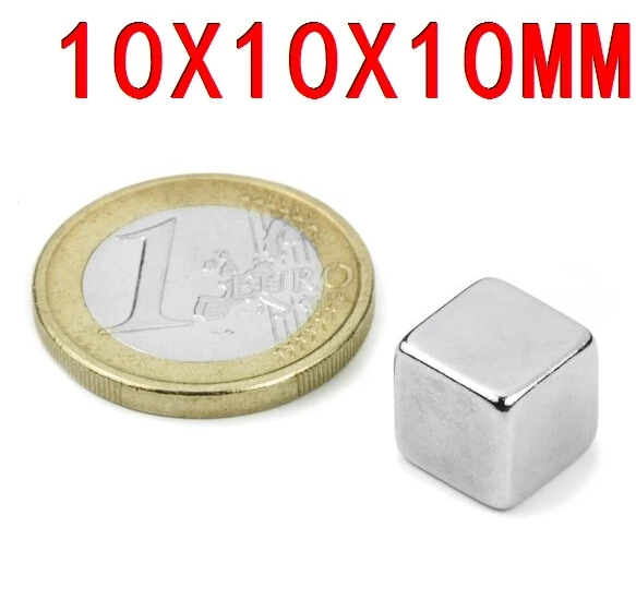 10*10*10 n52 магнит s 10 шт. сильные кубические магниты мм x Редкоземельные неодимовые