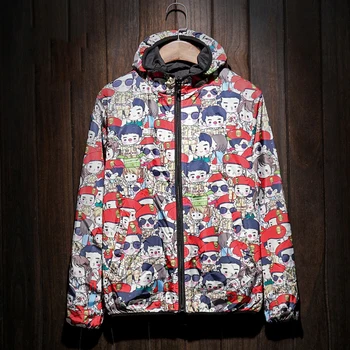 

Funny Hip Hop Mens Hoodies Casual Cotton 2019 Jaqueta Masculina Japanese 5xl Color Block Hoodie Chaqueta Summer Jacket 50J0064