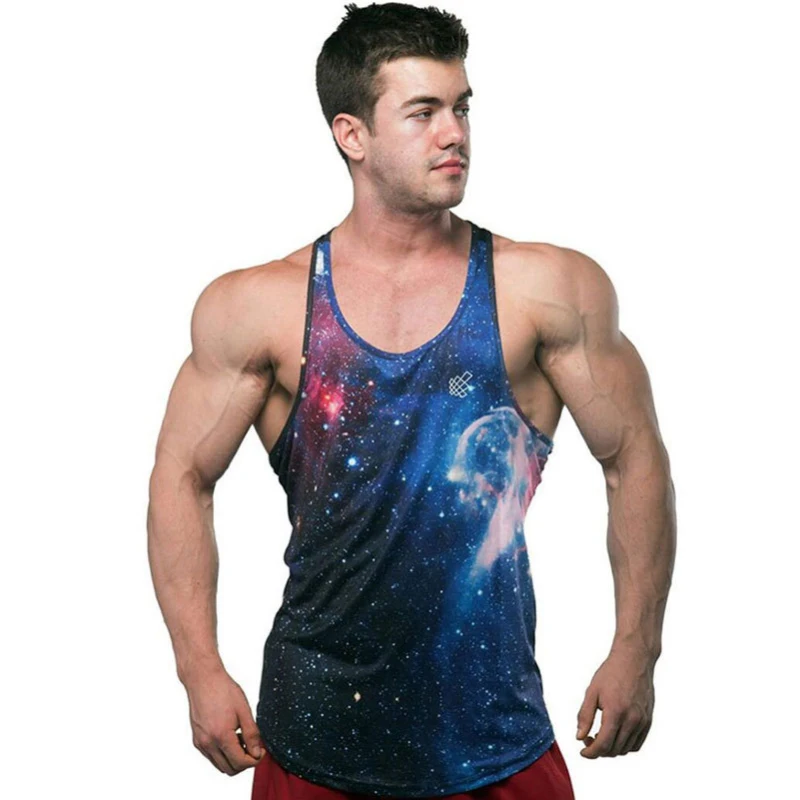 Sports Top Running Vest Men's tank top (11)