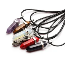 Модные подвески из натурального камня с кристаллами DIY ожерелья для изготовления ювелирных изделий Модные Смешанные Подвески