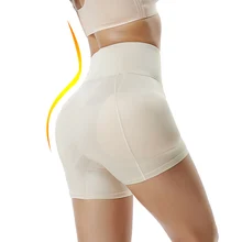 Женская корректирующая одежда, высокая восковая прикладочная набедренная защита для бедер и ягодиц, штаны, нижнее белье, трусы, трусики, усиленная подкладка, боди, искусственная для ягодиц