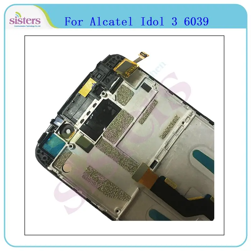 AT0013 Original New For Alcatel Idol 3 6039 6039A 6039K 6039Y LCD Display With Touch Screen Digitizer Assembly With Frame Replacement(3)