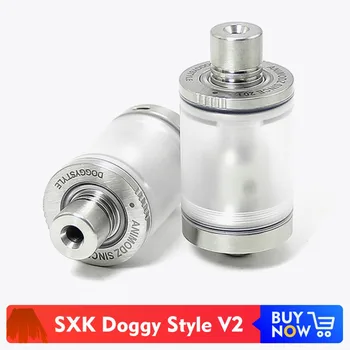

Volcanee SXK Doggy Style V2 RTA RDA RDTA Tank for Vape Box Mod Electronic Cigarette Hookah Atomizer vs MTL Atomizer