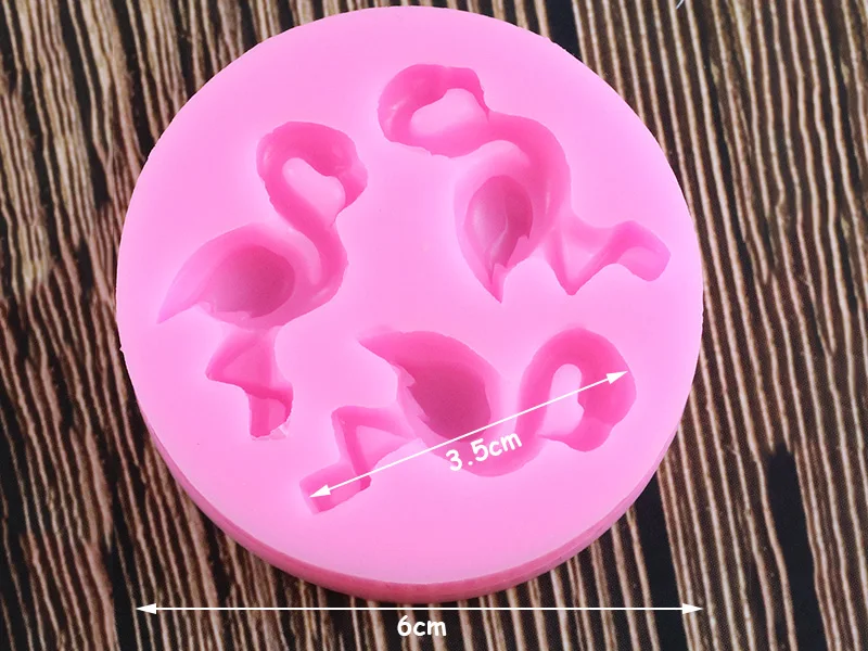 Фламинго силиконовые формы шоколада Sugarcraft Единорог вечерние Фондант Кекс украшения инструменты желейные конфеты форма для печенья для