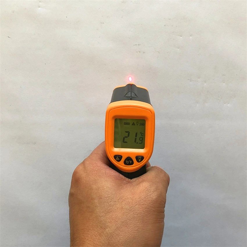 

Smart Sensor AR320 Digital Infrared Thermometer -32~380C(-26~716F) Non-Contact IR Laser Point Gun Pyrometer