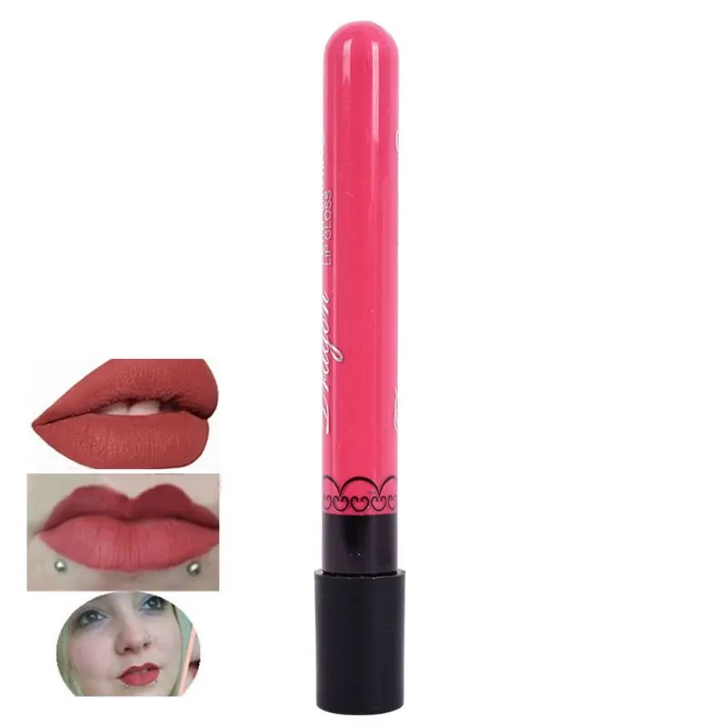 New Waterproof Long Lasting Lip Liquid Pencil Matte Lipstick Beauty Makeup Lip Gloss