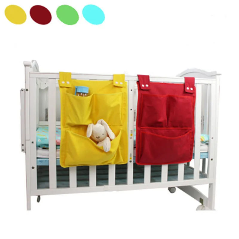 

2019 Brand Canvas Multi-layer Layered Crib Hanging Bag Tool Bag Home Cloth Storage Bag Wall Debris Storage Bag Organizer