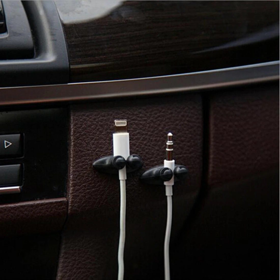 Low Promotions Good Quality Car Adhesive font b Headphone b font USB Charger Line Auto Multi