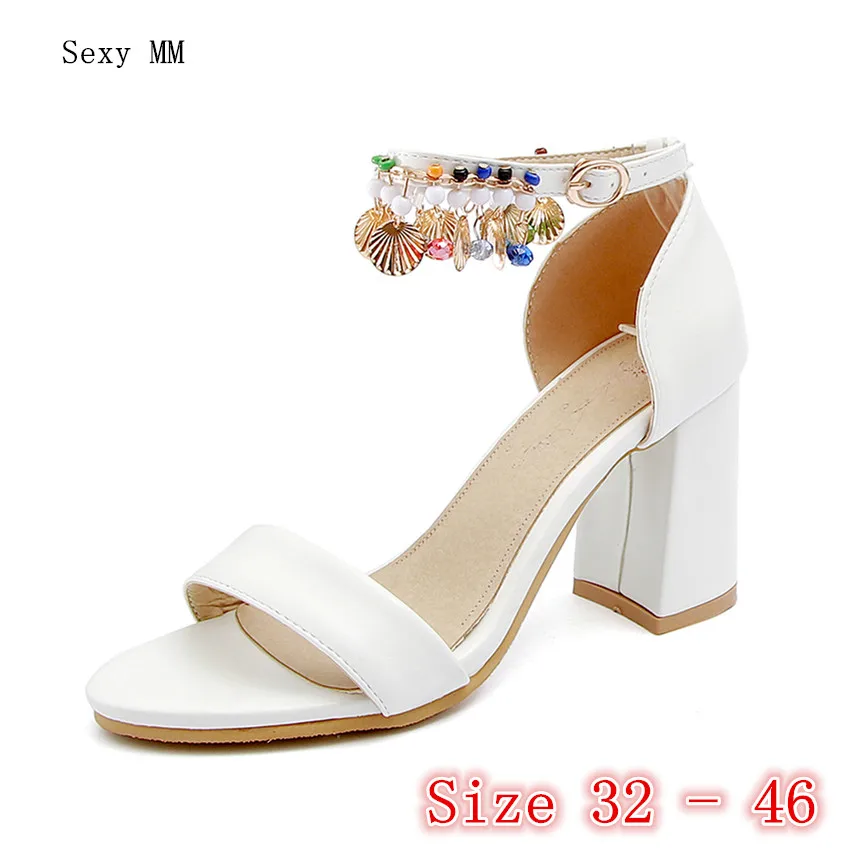 

Peep Toe Women High Heel Sandals Shoes Woman High Heels Ladies Gladiator Sandals Pumps Plus Size 32 33 - 40 41 42 43 44 45 46
