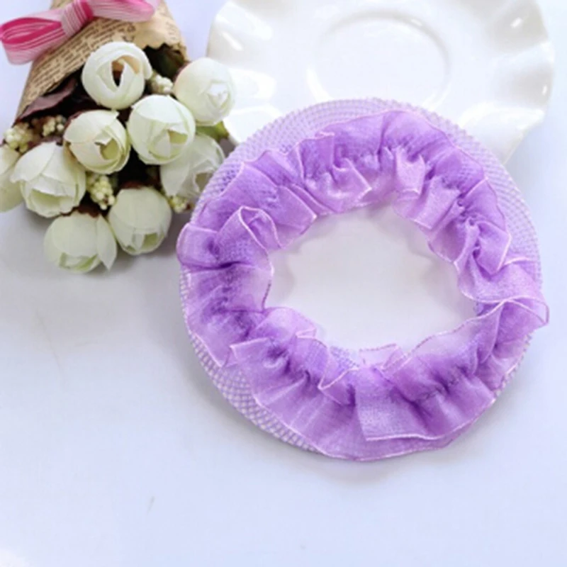 Hair Headpiece Hair Invisible Hairnet Children Ballet Dance Net Pocket Hair Headdress Girl Hair Accessories
