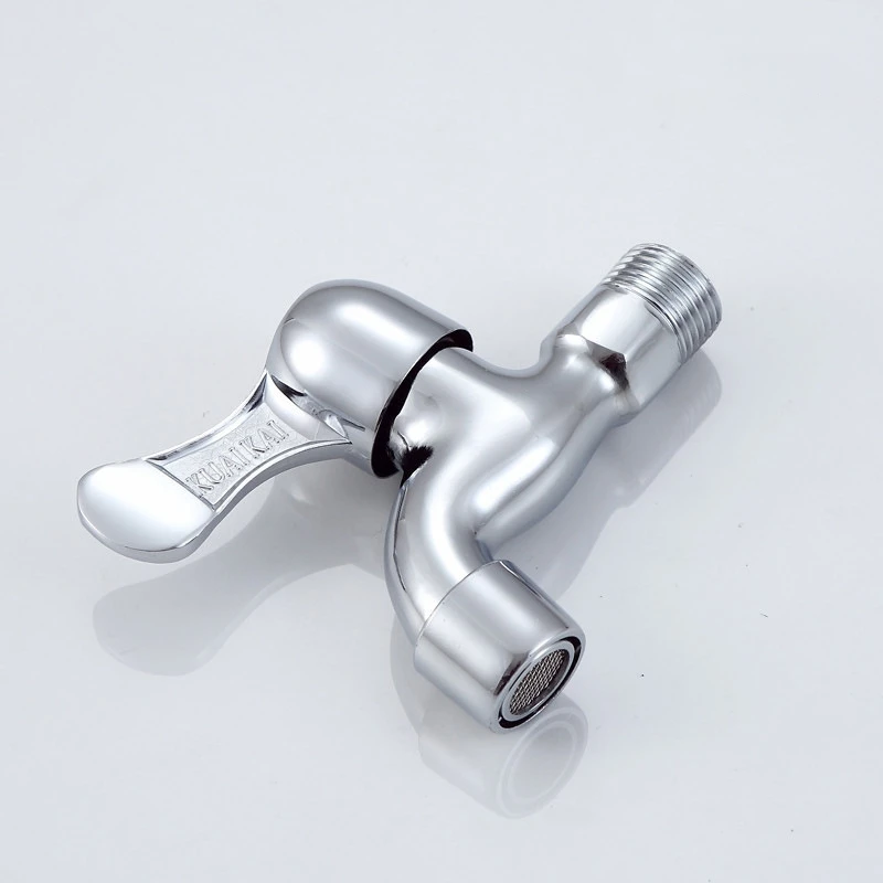 

1PC Washing Machine Faucet Mop Tub Tap Outdoor Wall Mounted Tap for Cold Water Bibcock Tap