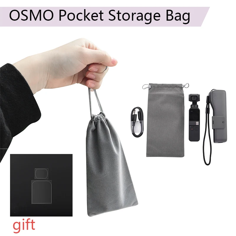 

Carrying Case Portable Storage Bag for DJI Osmo Pocket Protective Bag Handbag Handheld Gimbal Camera Stabilizer Accessories