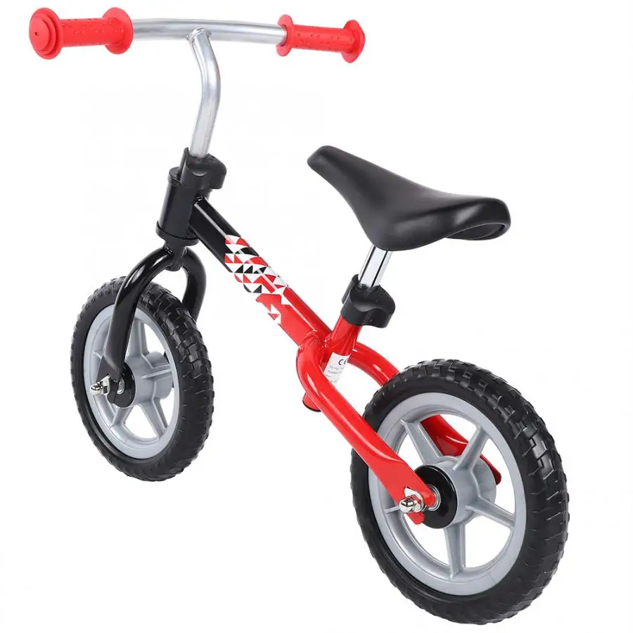 Cheap Baby Sliding Bike Non-slip Black Wheel No Pedal Children Self Balance Scooters Adjustable high Walker Bicycle 4