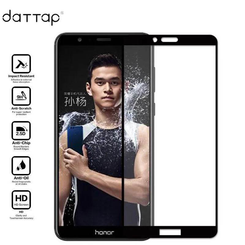 

2pcs For Huawei Honor 7X Tempered Glass Full Cover Phone Protective Film For Huawei Honor 7X Screen Protector Honor 7X 7 X Glass