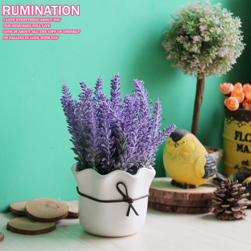 Livraison Gratuite Simulation De Pot De Fleur Romantique Lavande Pour Maison Et Salon Decoration Murale Aliexpress Livraison Gratuite Simulation De Pot De Fleur Romantique Lavande Pour Maison Et Salon Decoration Murale Aliexpress