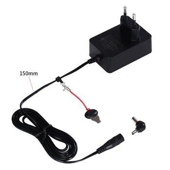 

KKMOON Power Adapter Switch Power AC for DC 3V to 12V Adjustable Universal Charger Selectable Adapter Tip Micro USB Plug
