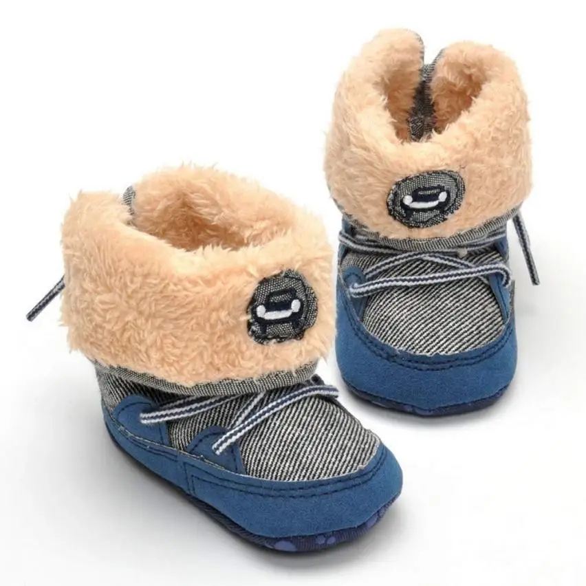 Дропшиппинг детская обувь сапоги обувь для девочек детские сапоги противоскользящие хлопковой подкладкой теплые детские зимние сапоги
