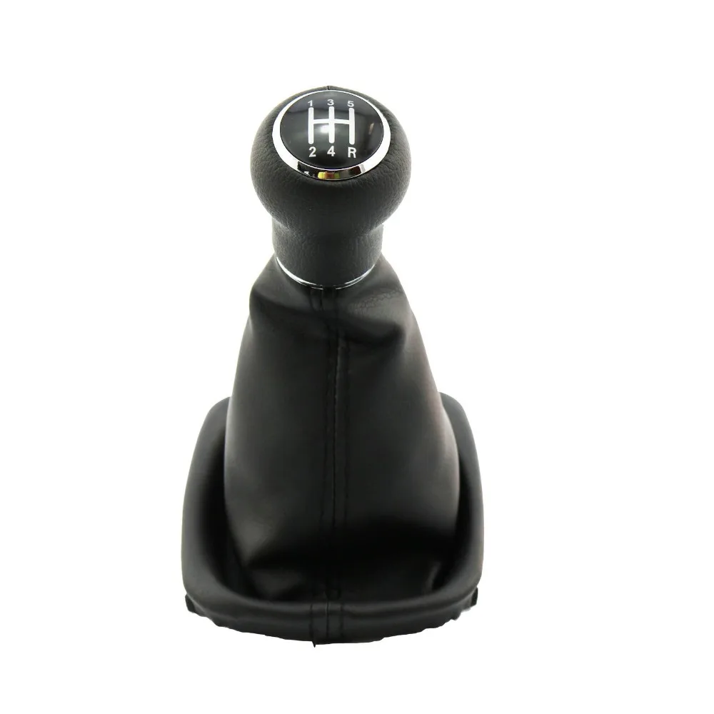 

5 Speed Car MT Gear Shift Knob Lever Gearstick Gaiter Boot Cover Case Kit for Audi A6 C5 A4 B5 A8 D2 1998 1999 2000 Car Styling
