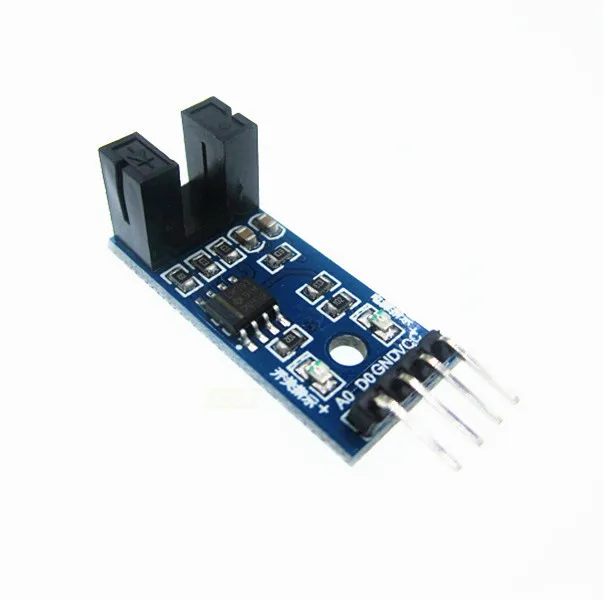 

1pcs IR Infrared Slotted Optical Speed Measuring Sensor Optocoupler Module For Motor Test PIC AVR