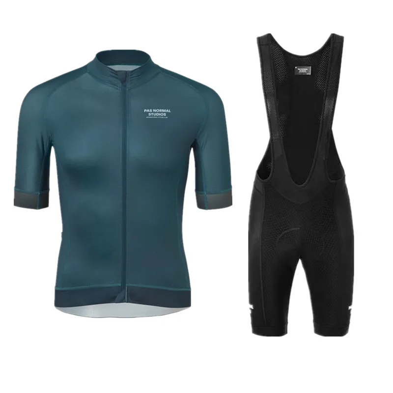 2019 فريق السندات الإذنية الدراجات الصيف الرجال جيرسي مجموعة قصيرة الأكمام سريعة الجافة دراجة MTB الدراجة الملابس الأكمام مع سيليكون غير زلة