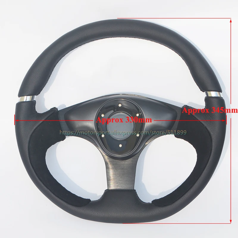 steering wheel size