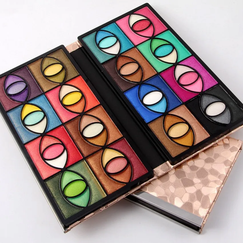 

MISS ROSE Natural Mineral Cosmetic Glitter professional Shimmer eye shadow Makeup set 80 Colors EyeShadow Palette