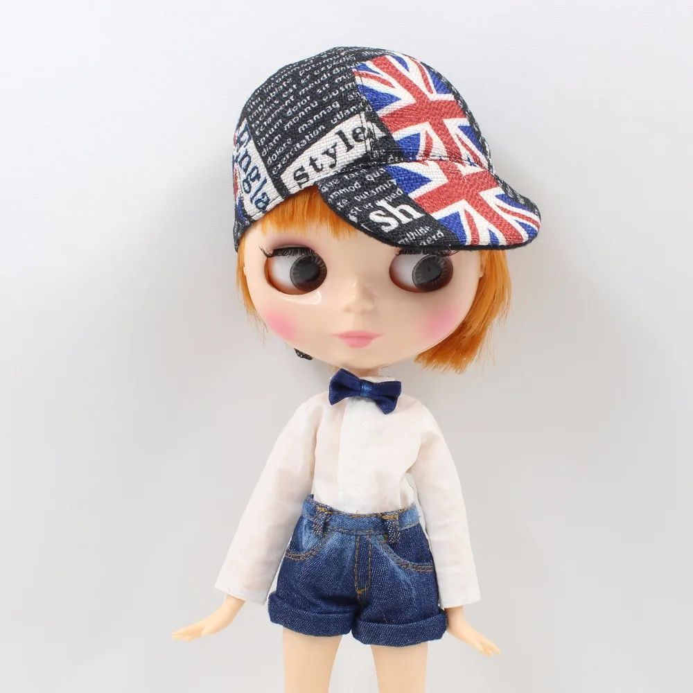 Фабрика Блит куклы 1/6 bjd мальчик тела BL0145 orange короткие волосы jojnt совместный 30 см