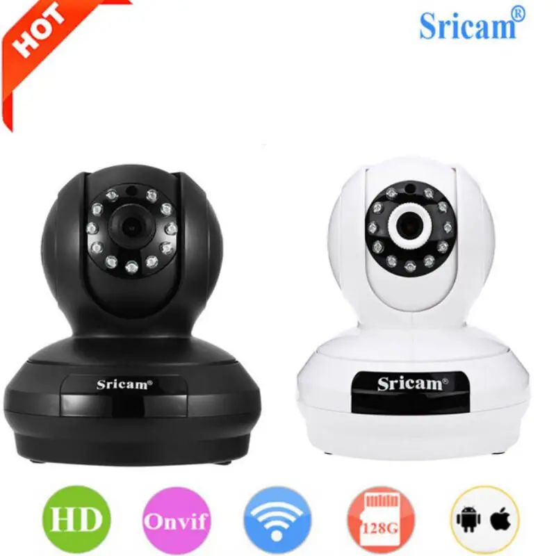 

Sricam SP019 Wireless IP Camera 1080P WiFi Indoor P2P PT TF Card Home Security Surveillance Cam Night Vision Motion Dection
