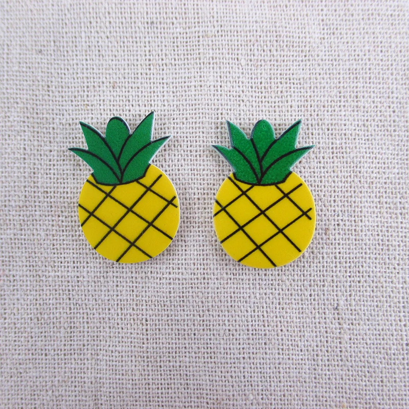 

david angie Fruit Plastic Acrylic Planar Resin,DIY Handmade Hair Bow Craft Decoration Materials,5Yc4107