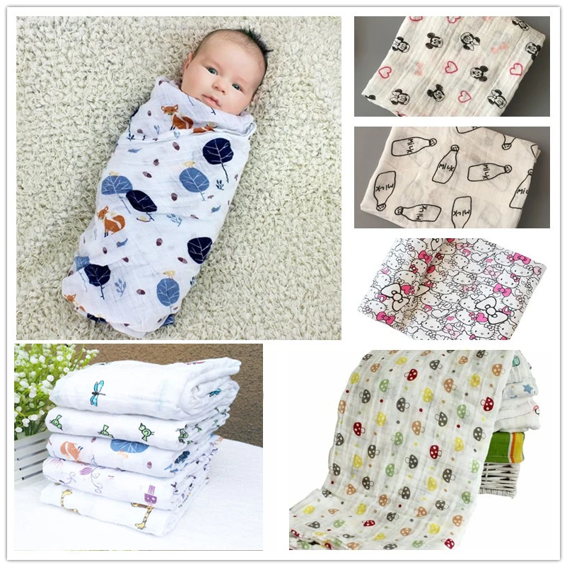 Muslin Bedding Wrap Swaddle Cotton Bedding Wrap Swaddle Muslin Baby