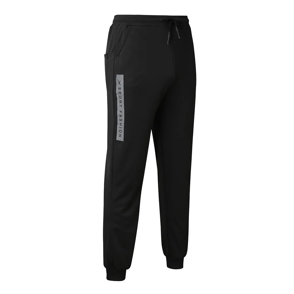 Дизайн, хлопковые эластичные спортивные штаны с карманами, дышащие черные повседневные штаны для йоги, M-5XL штаны W620