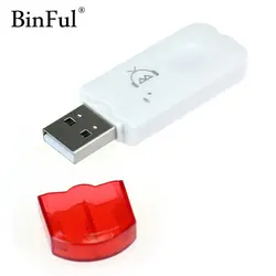 Binful USB Bluetooth приемник автомобильный аудио беспроводной Bluetooth адаптер Dongle автомобильный комплект Bluetooth музыкальный приемник для автомобиля